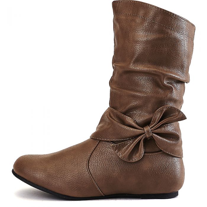 (PS) Kali-12 Mid-Calf Boots Taupe