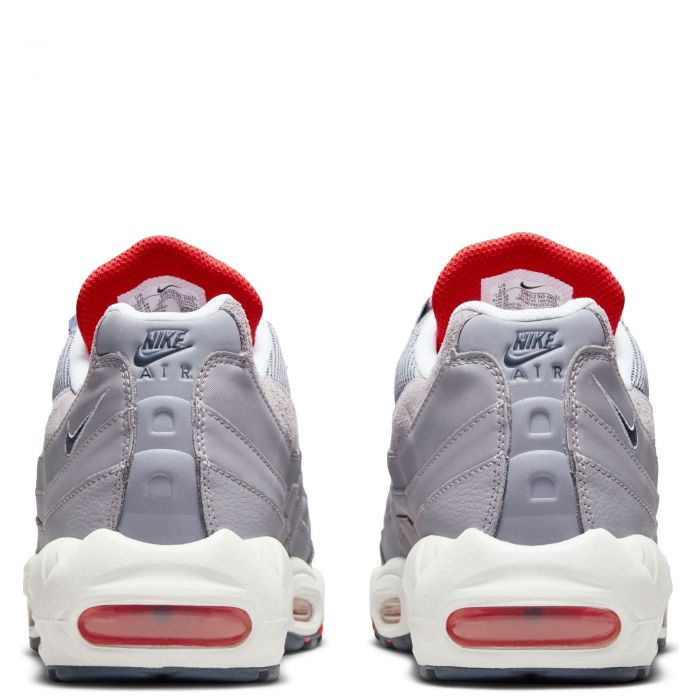 Air Max 95 Cement Grey/Thunder Blue-Chile Red