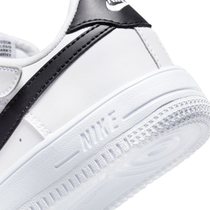 Pre-School Force 1 Low EasyOn White/Black