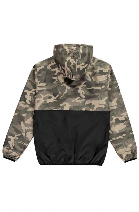 Theydon Windrunner Jacket Camo Camo Black