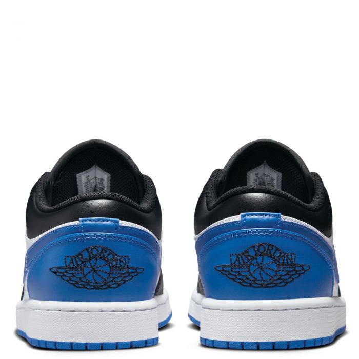 Air Jordan 1 Low White/Royal Blue-Black-White