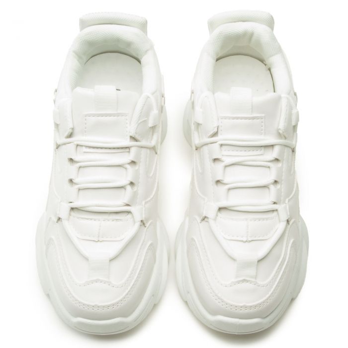 Preeti Chunky Platform Sneaker White