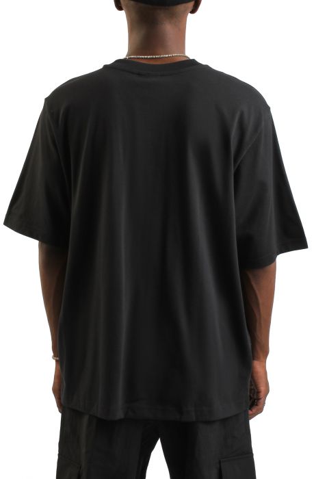 Leo Oversized T-Shirt  Black