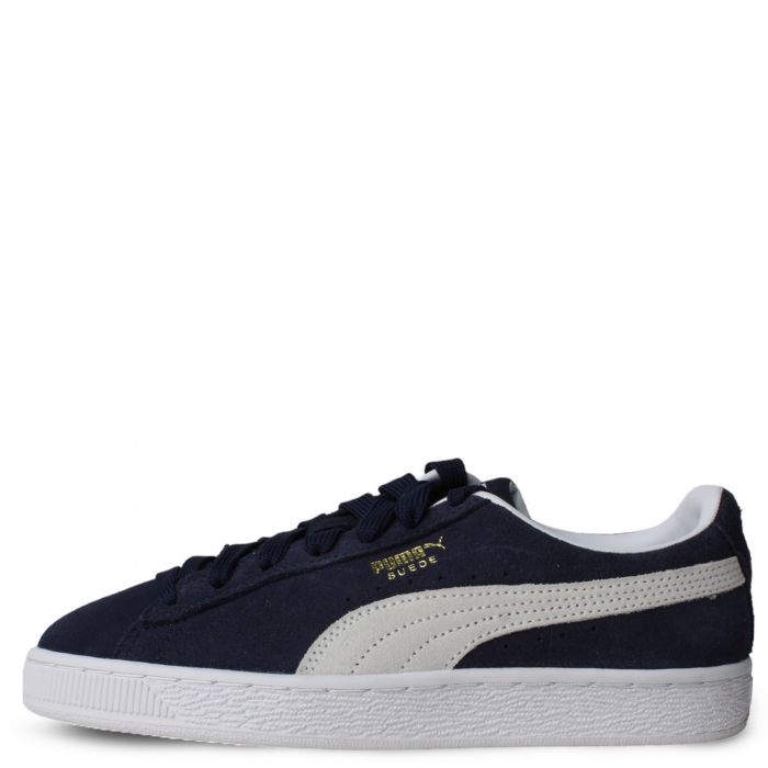 Grade School Suede Classic XXI JR Sneakers  Peacoat-Puma White