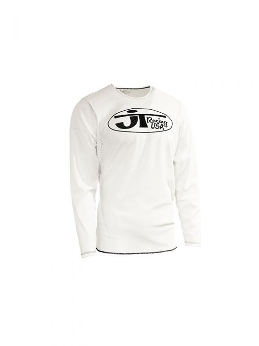 Classic Mesh Jersey - White White