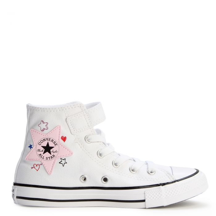 Pre-School Chuck Taylor All Star Doodles Easy-On White/Pink Frosting/My Jam