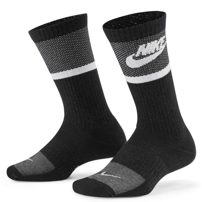 NIKE Everyday Cushioned Crew Socks (3 Pairs) DA2401 903 - Shiekh