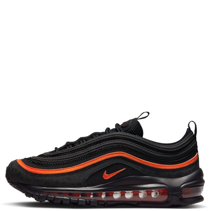 black and orange nikes