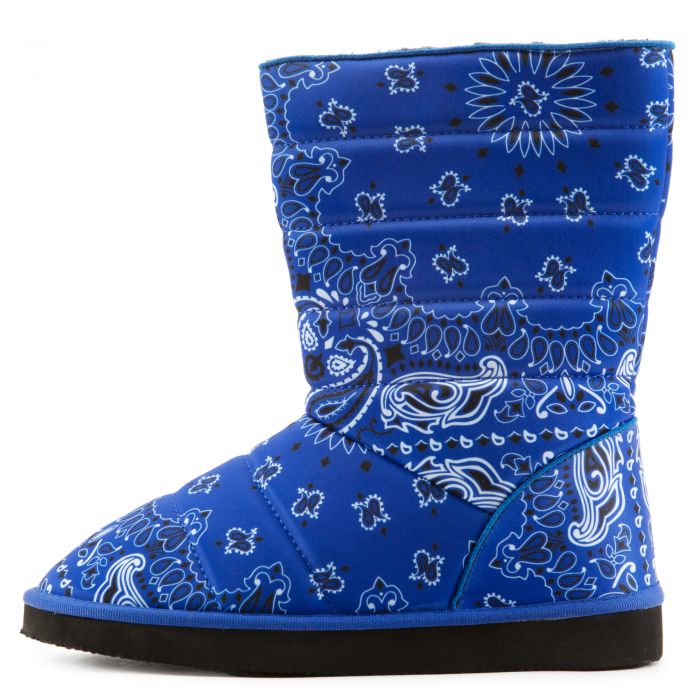 Roxy-2A Flat Booties Blue