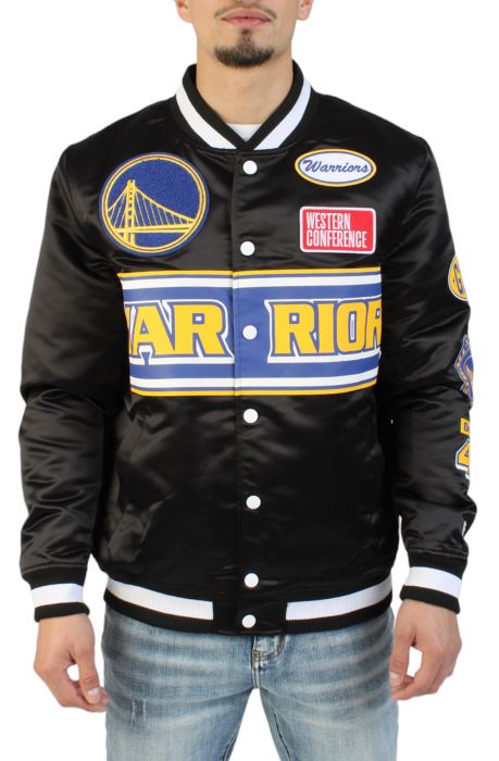Golden State Warriors All-Star Game Jacket  Black
