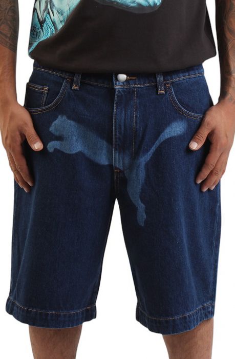 A$AP ROCKY x PUMA Denim Shorts  Dark Denim