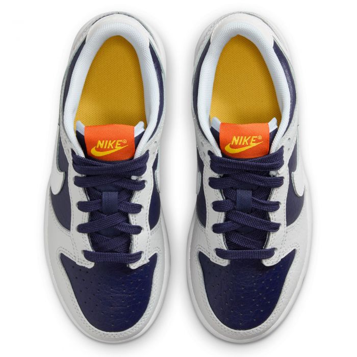 Pre-School Dunk Low Photon Dust/White-Midnight Navy