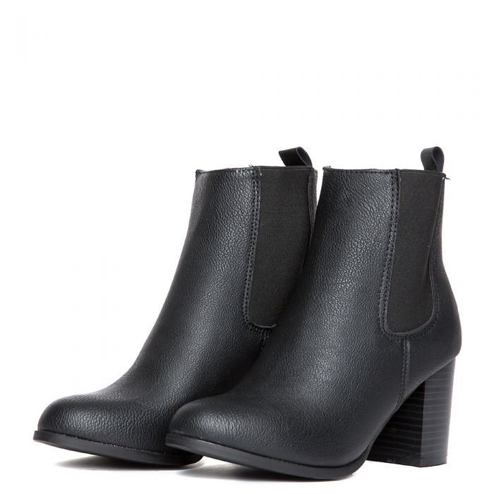 Jessica-01 Ankle Boot BLACK