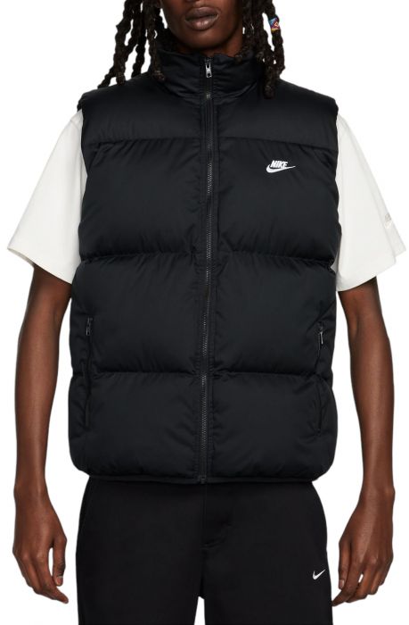 Sportswear Club PrimaLoft® Water-Repellent Puffer Vest Black/White