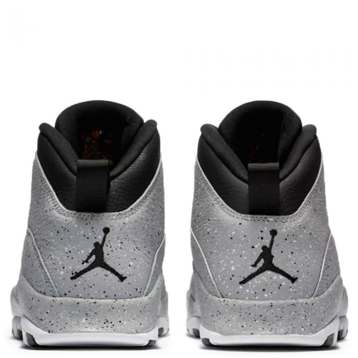 MEN'S AIR JORDAN 10 RETRO LT SMOKE GREY/BLACK-INFRARED 23-WHITE