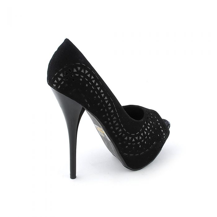 Women's Winona High Heel Pump Black/Charcoal