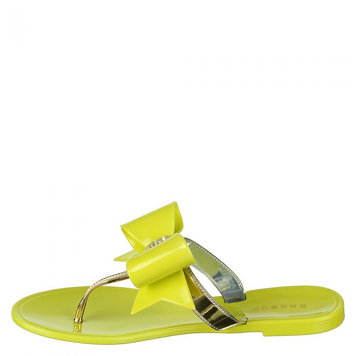 Claire-28 Thong Sandal Lime