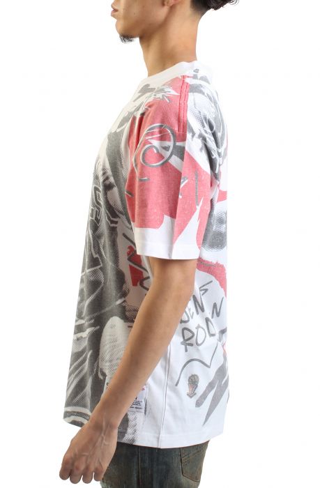 NBA Showstopper Chicago Bulls Dennis Rodman T-Shirt  Multi-white