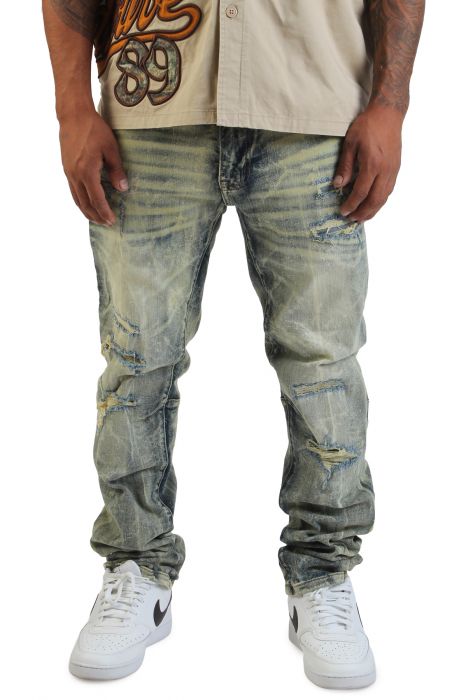 Gradient Wash Jeans Kelly Blue