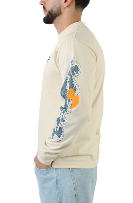 Rogue Wave Long Sleeve T-Shirt  Bone