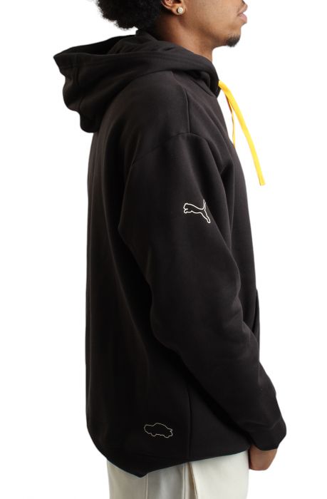 Turbo Graphic Hoodie  Black