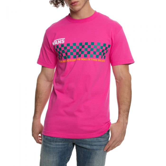 neon pink vans shirt