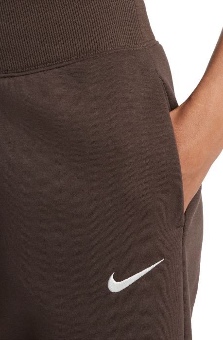 Sportswear Phoenix Fleece High-Waisted Joggers Baroque Brown/Sail