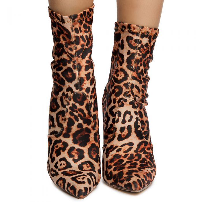 Women's Pointy Toe Heel Leopard