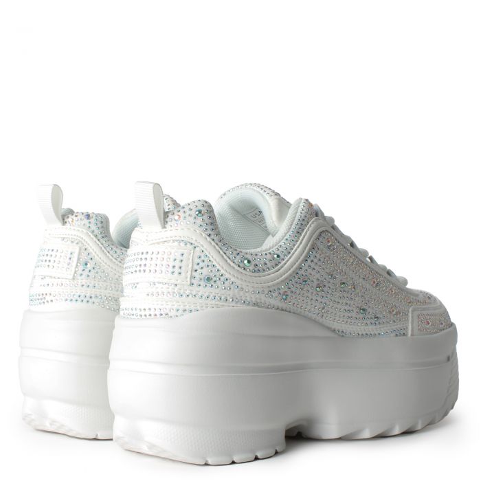 Platform Sneaker White