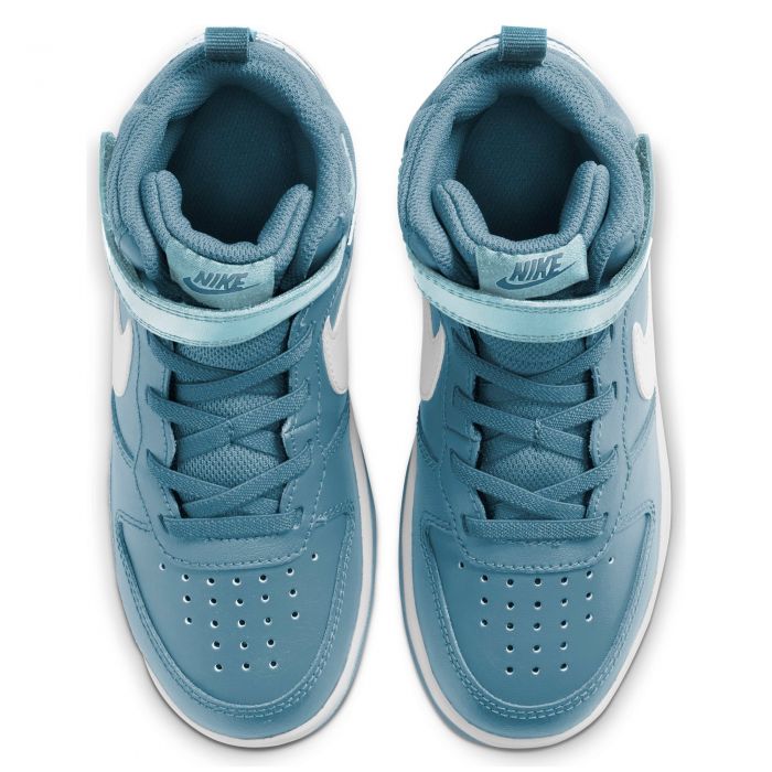 (PS) Court Borough Mid 2 Cerulean/White-Glacier Blue