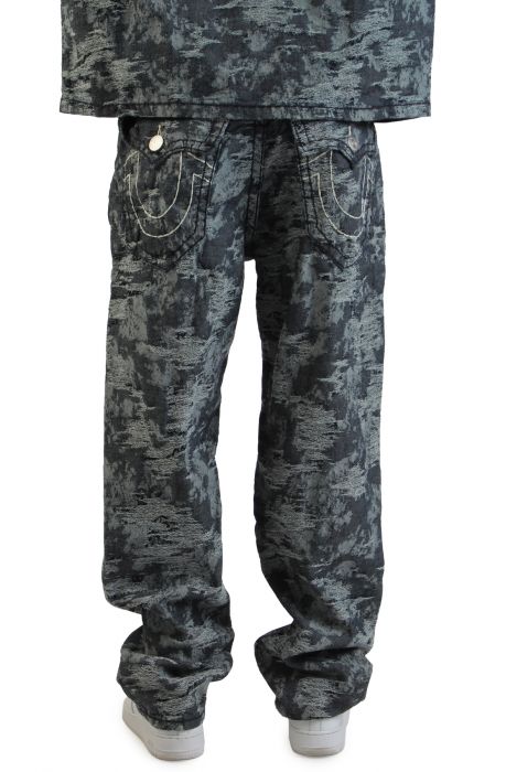 Bobby Jacquard Super T Baggy Jean 32 Midnight Rider Dark Wash