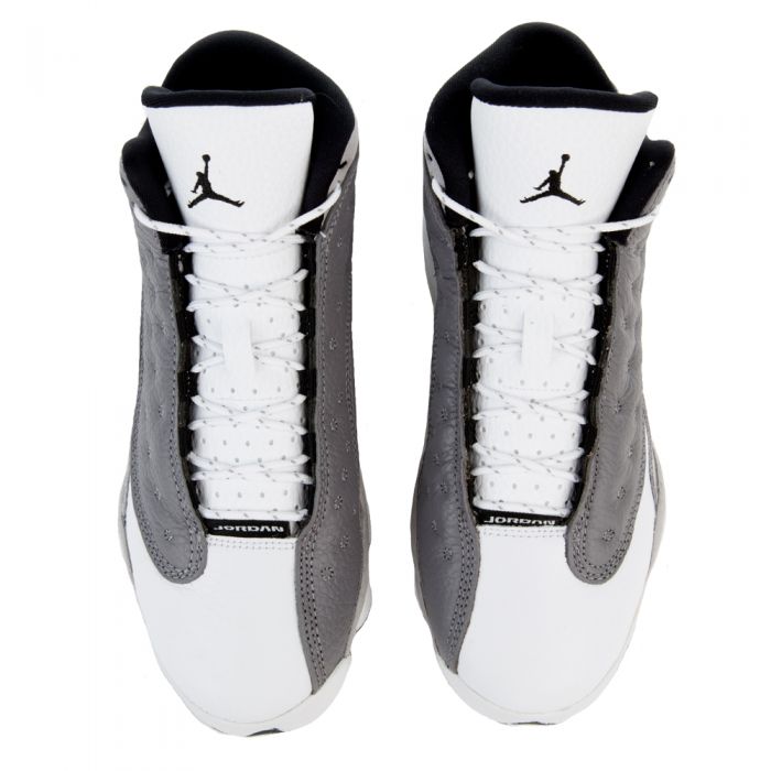 (GS) AIR JORDAN 13 RETRO ATMOSPHERE GREY/BLACK-WHITE