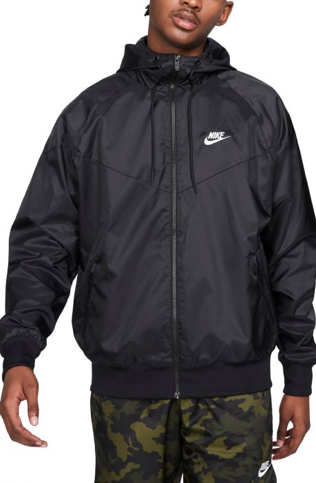gewicht Bloedbad Ladder NIKE Sportswear Windrunner Hooded Jacket DA0001 010 - Shiekh