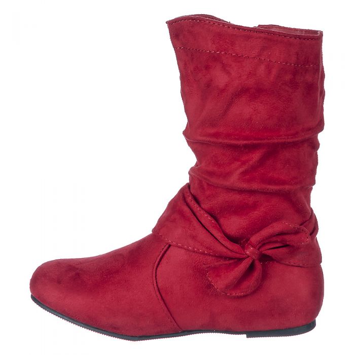 Kid's Kali-12 Mid-Calf Boot Red