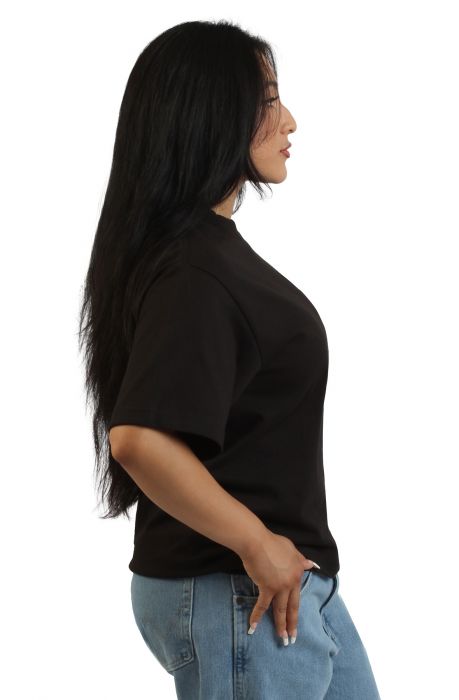 Embroidered Heart Heavy T-Shirt