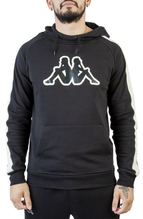 Logo Tape Apet 2 Hoodie Black-Beige-Black Smoke