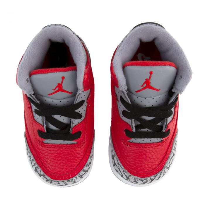 (TD) Air Jordan 3 Retro SE Fire Red/Fire Red-Cement Grey-Black