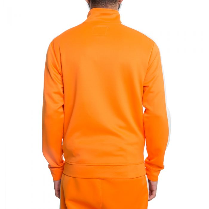 TRACK JACKET  ORANGE/CREAM,