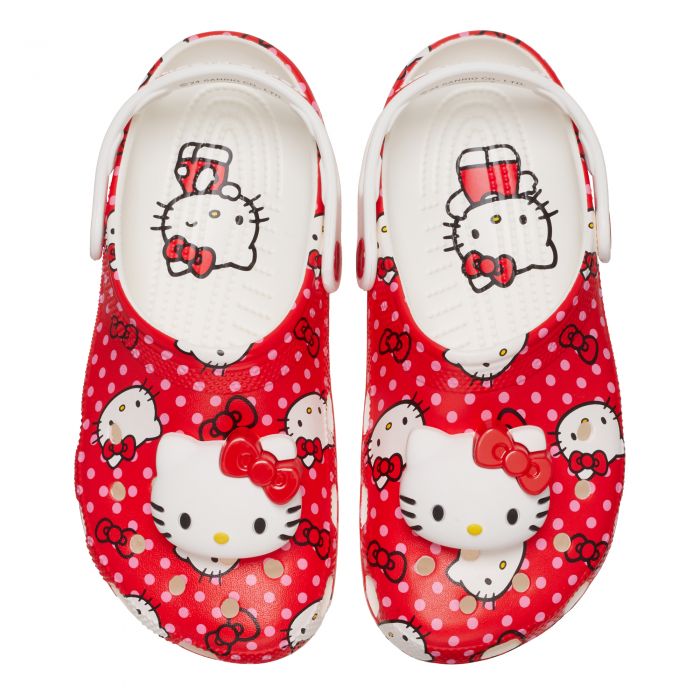 Hello Kitty Red Classic Clog Red