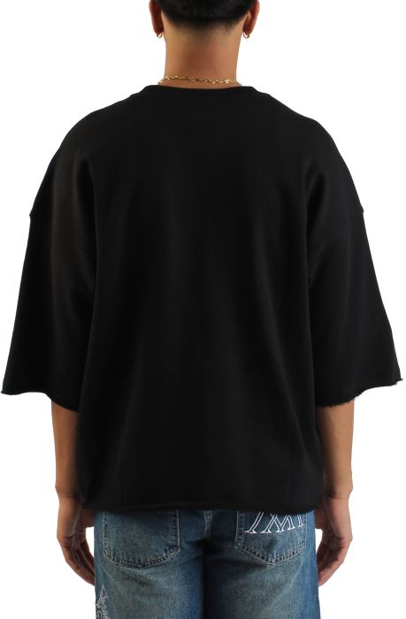 Pestilence Crop T-Shirt  Black