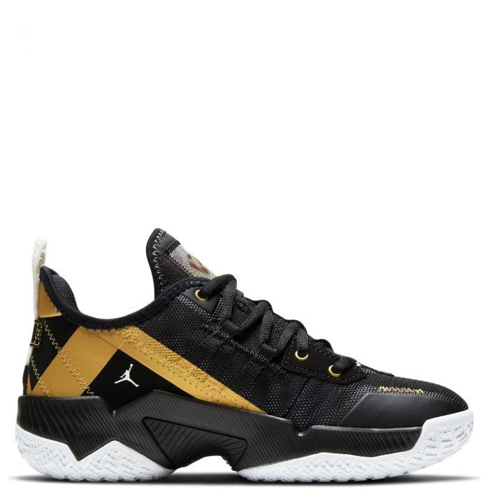 (GS) Jordan One Take II Black/Metallic Gold-White