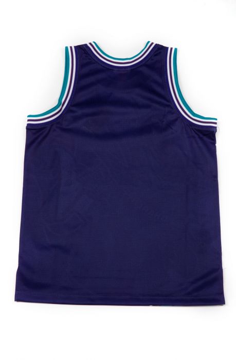 MITCHELL AND NESS Charlotte Hornets Big Face Jersey MSTKBW19068-CHOHRBL ...