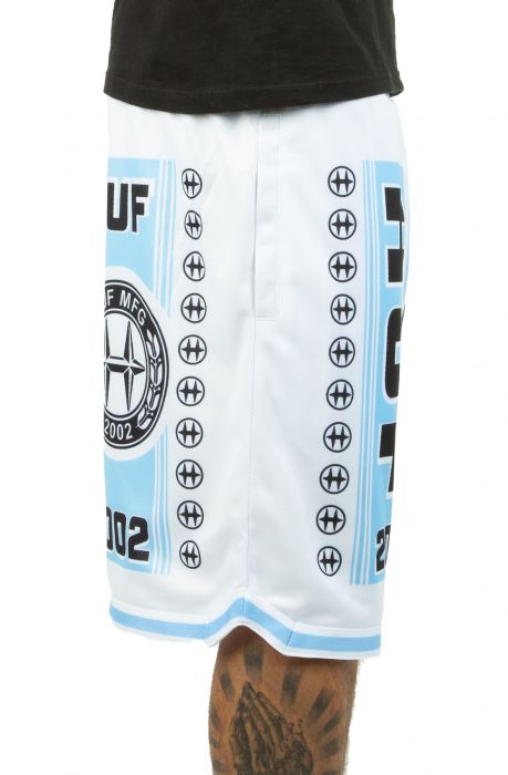 GQ232◇HUF : HUFS BASKETBALL SHORT◇M◇黒 Shorts – HUF