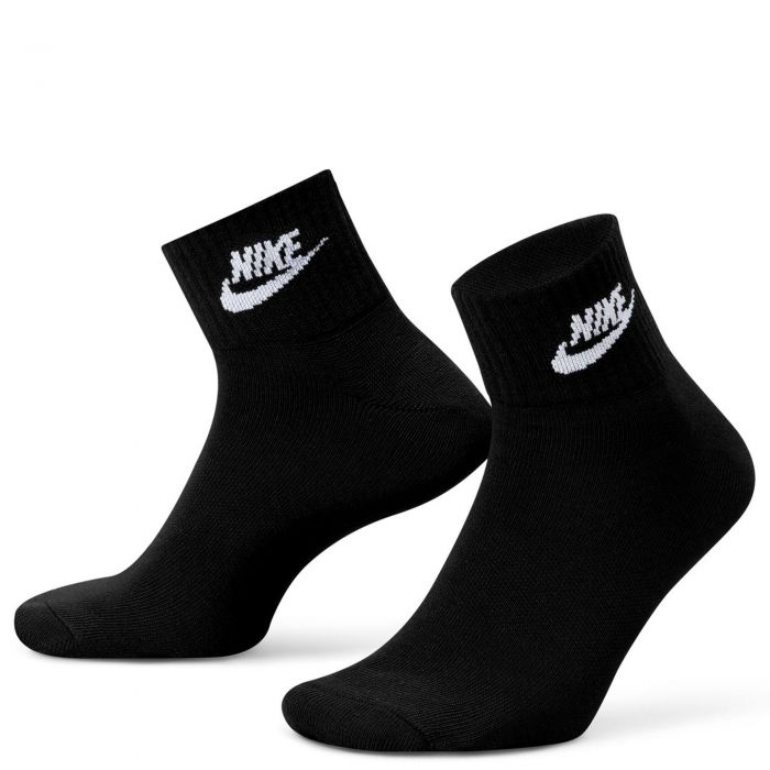 NIKE Everyday Essential Ankle Socks (3 Pairs) DX5074 010 - Shiekh