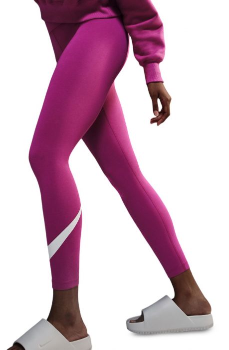 Sportswear Classics Women's High-Waisted Graphic Leggings Hot Fuchsia/Sail