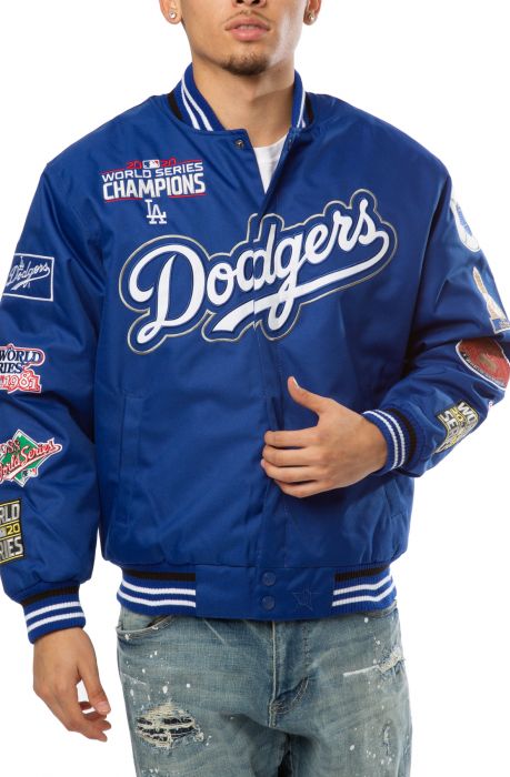 JH DESIGN Los Angeles Dodgers 2020 World Series Champions Jacket ...