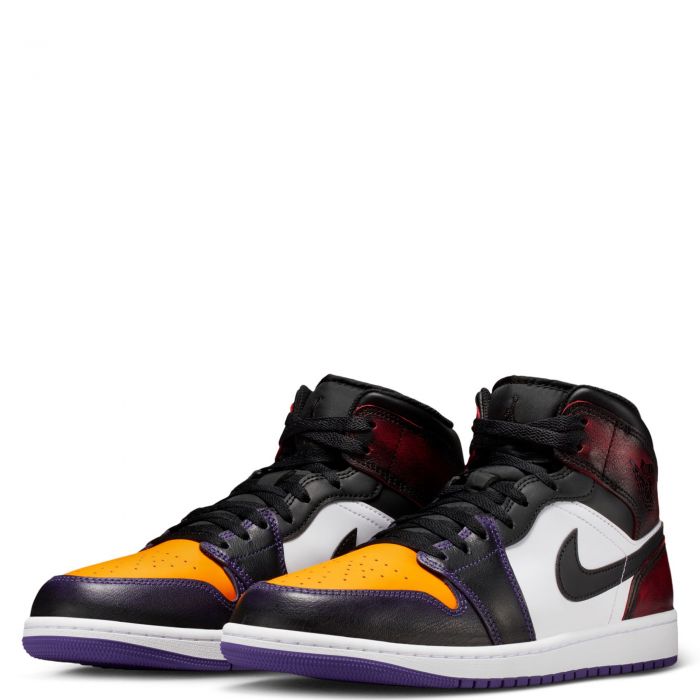 Air Jordan 1 Mid SE True Red/Black-White-Court Purple