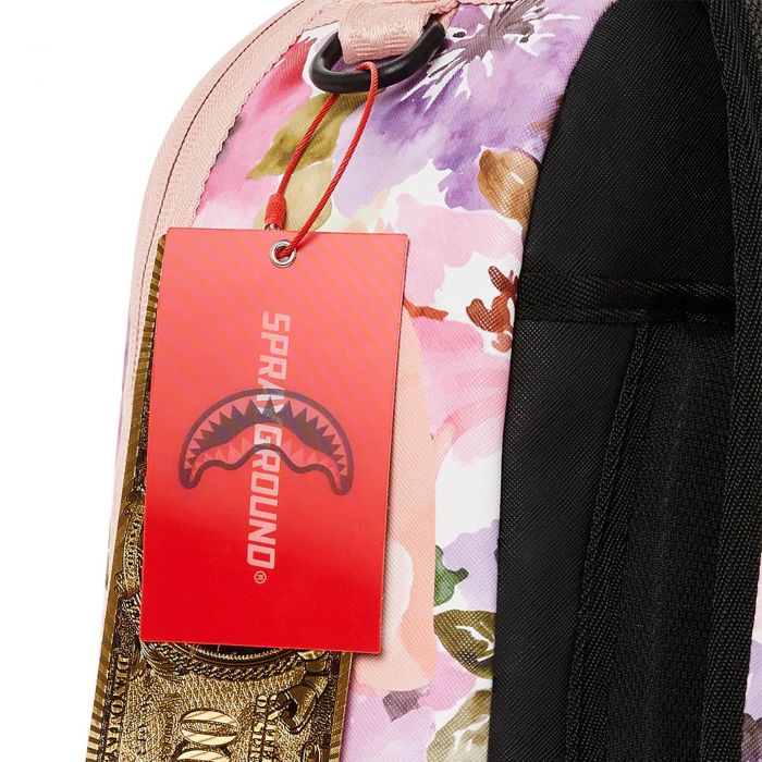 Hype camo pink shop floral boxy backpack