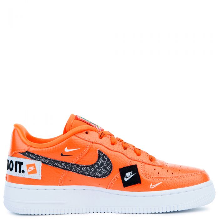 Nike air force 1 premium just hot sale do it jdi gs white orange black