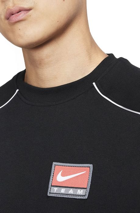 Sportswear Trend Fleece Crew Black/Lt Iron Ore/Iron Grey/White